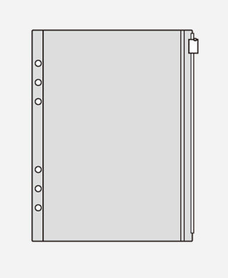 Zipper Holder, A5