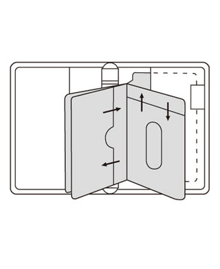 Card holder, Insert Type, MICRO5