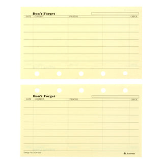 Don't Forget Yellow, Horizontal Type, MICRO5