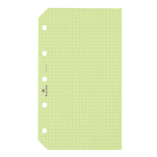 Color Memo Leaf, 2.5mm Grid with Slits, MICRO5