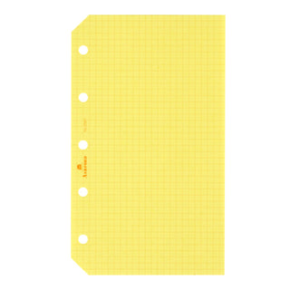 Color Memo Leaf, 2.5mm Grid with Slits, MICRO5