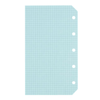 Color Memo Leaf, 2.5mm Grid with Slits, MICRO5