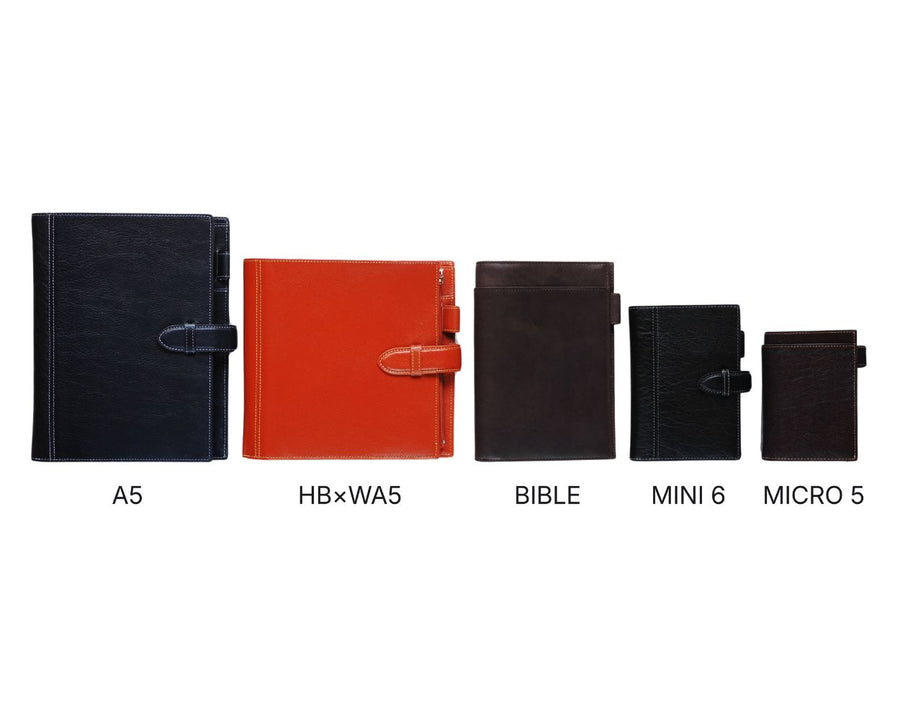Personal Organizer Sizes